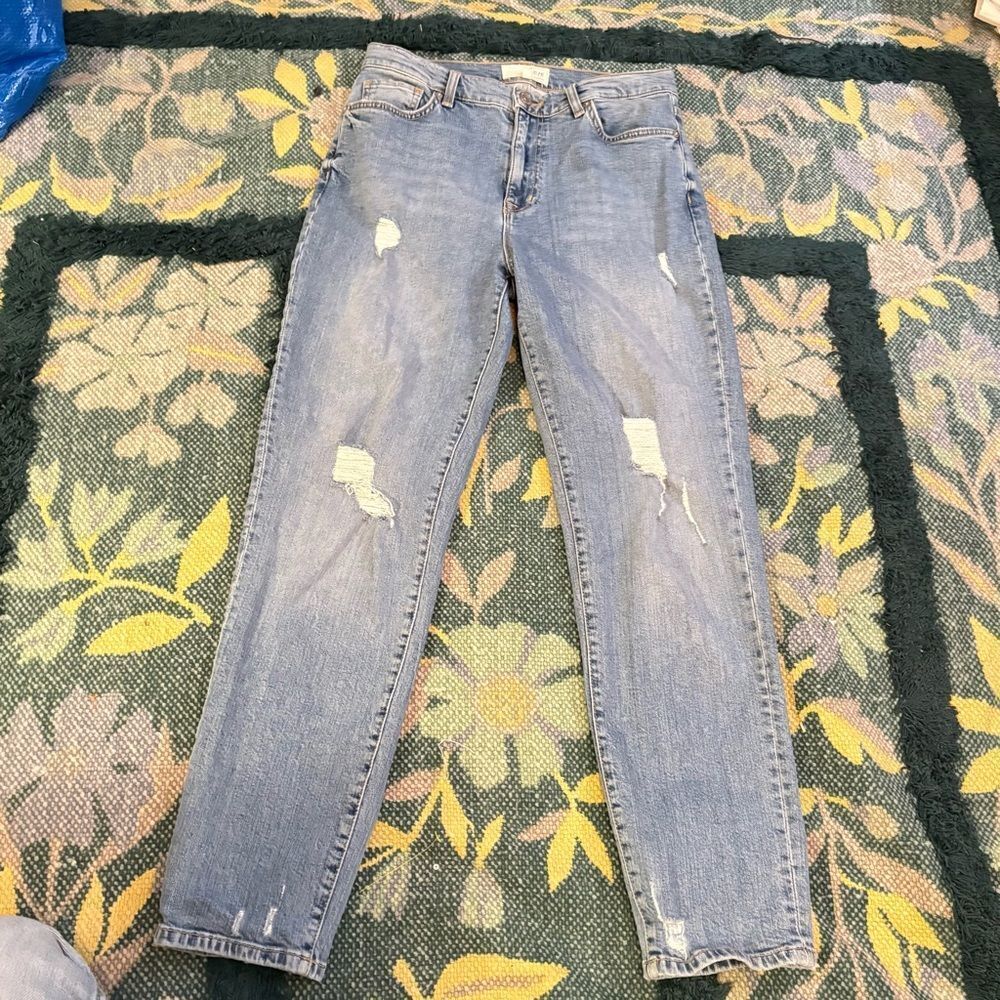 Current Elliott Womens Jeans Slim Straight Classic 26
